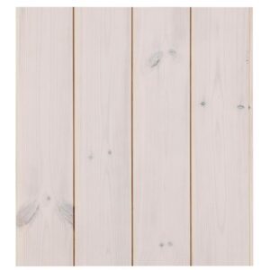 Hvitlakkert Sprekkpanel
